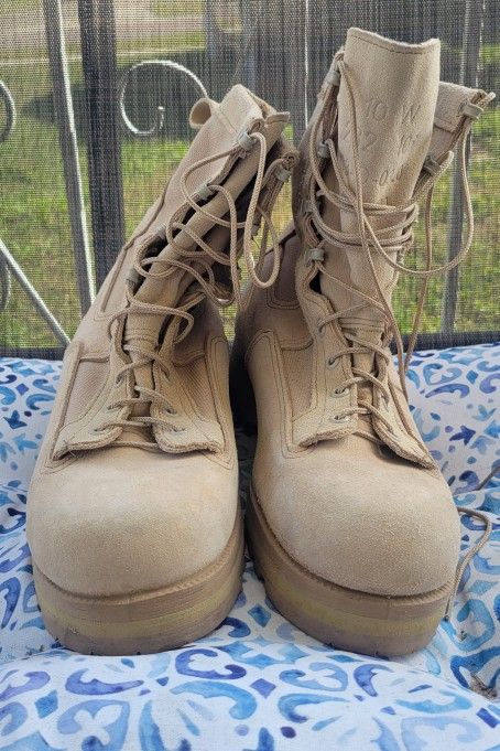 Men's Wellco Military Combat Boots