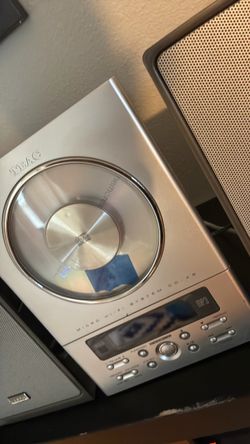 TEAC CD-X9 Micro Hi-Fi System with Subwoofer + Bluetooth – CD/MP3, AM/FM, AUX