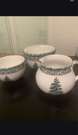 New)Christmas deco jar 3ea
