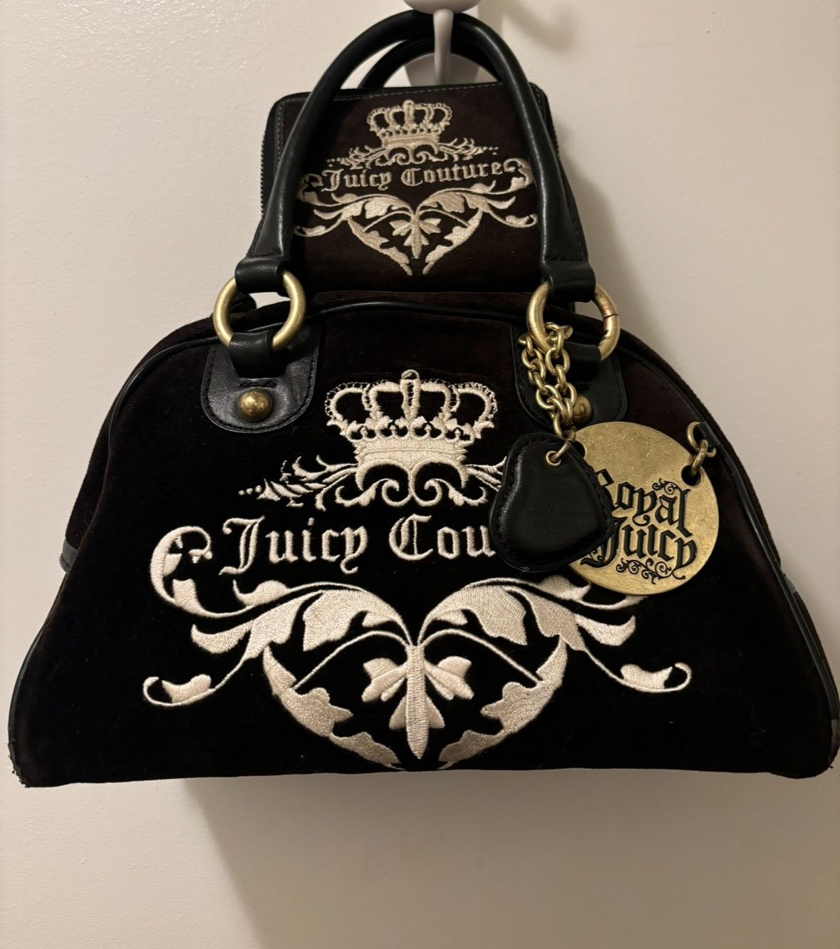 Vintage Juicy Couture Bowler Bag and Vintage Wallet 