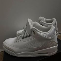 Pure Money Jordan 3s Size 9