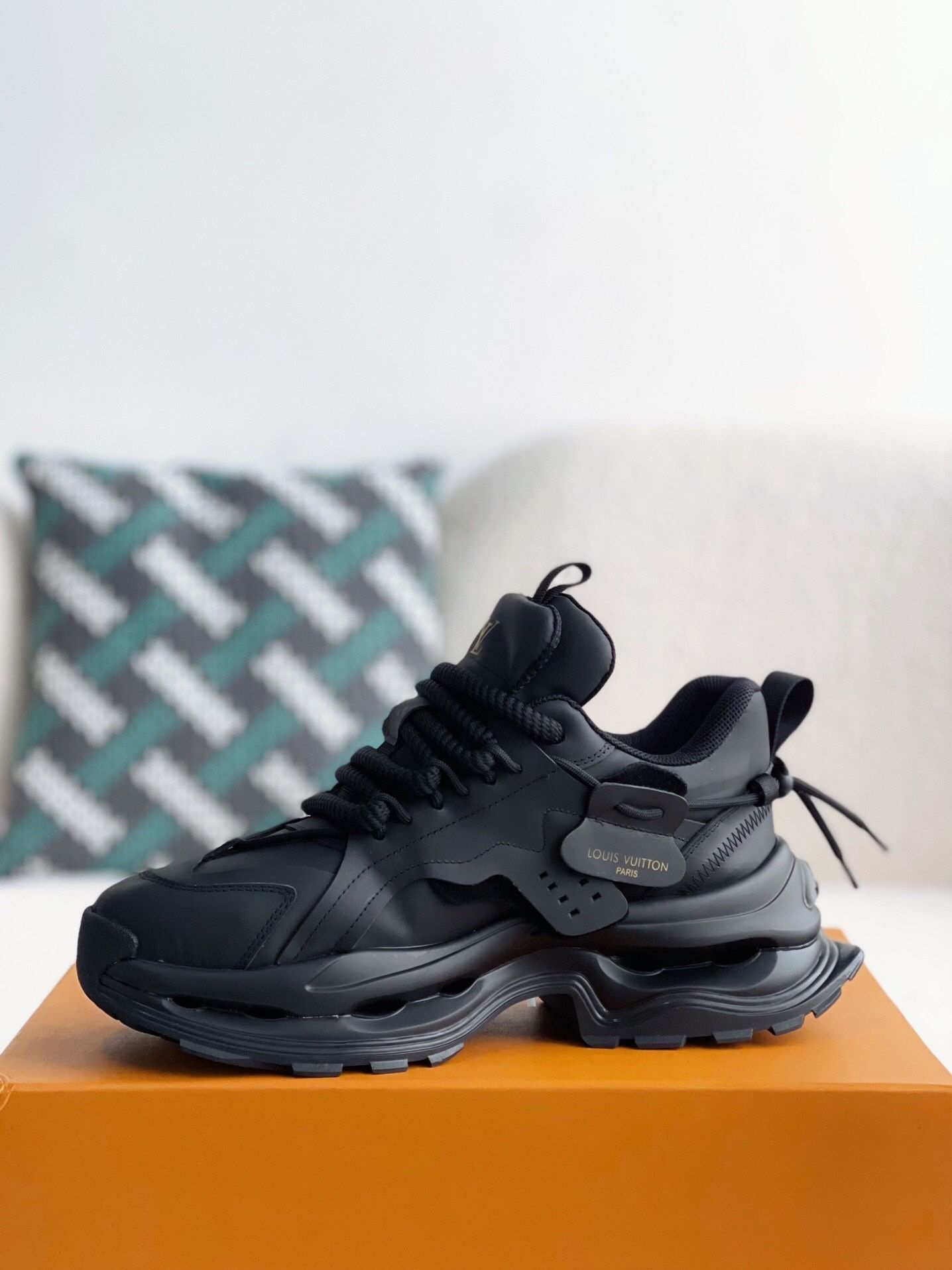 Louis Vuitton Black Sneakers