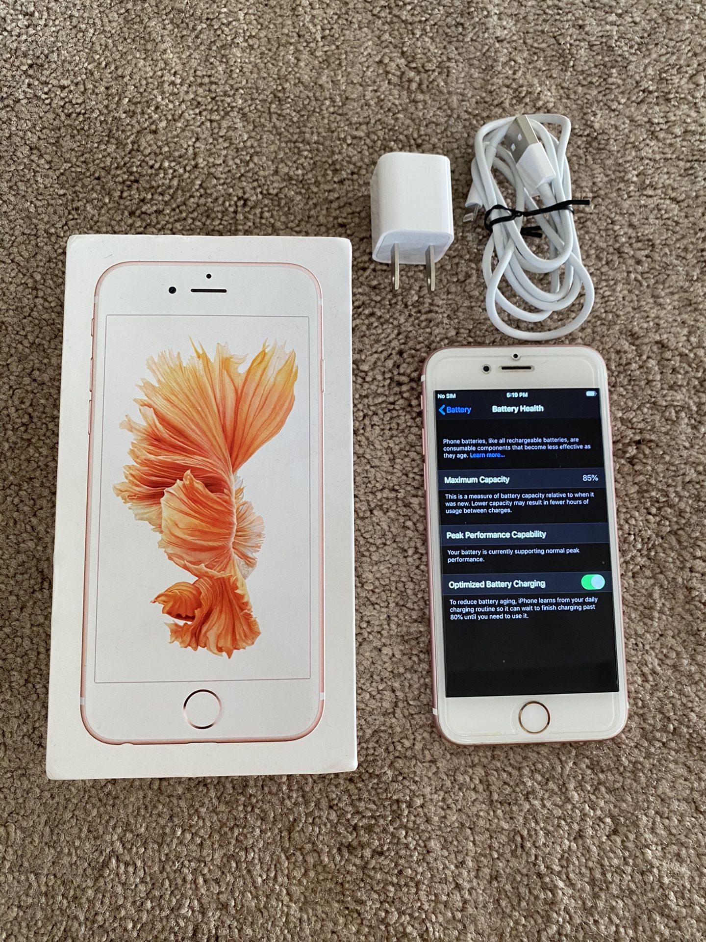 Apple iPhone 6S 64GB Rose Gold Unlocked