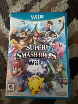 Super Smash Bros. For Wii U Game, CIB, Firm Price, Cash Only, Pembroke Pines Pickup
