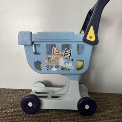 Bluey Shopping Cart