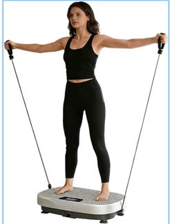 Vibration Plate Exercise Machine + Bluetooth App
