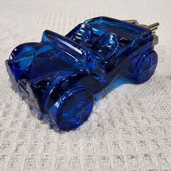 FULL Avon DUNE BUGGY Blue Collectors Car Sports Rally Scent Cologne Aftershave Glass Bottle Vintage