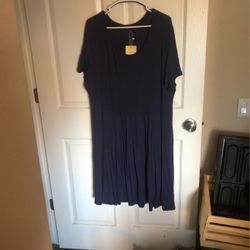 2 Plus Size Amazon Navy Blue Dresses