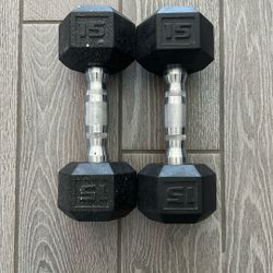 15 Lb Dumbbells