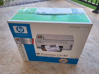 Brand New HP Photosmart C5180 All-in-One — FACTORY SEALED in. ORIGINAL BOX