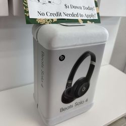 Beats Solo 4 True Wireless On Ear Headphones Bluetooth - $1 To Take it Home same Day and Pay the Rest later!