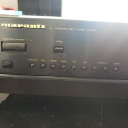 MARANTZ TUNER AV PREAMPLIFIER DOLBY SURROUND SOUND HOME THEATRE THX  AV600 