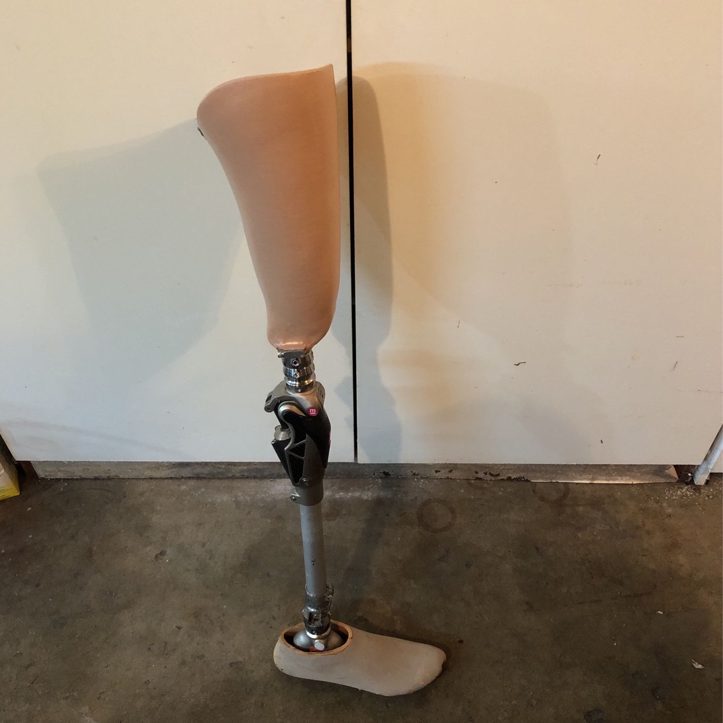 Prosthetic Right Leg Above The Knee Used