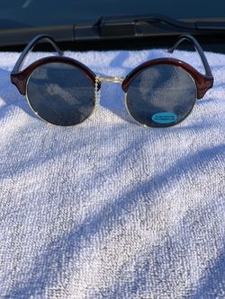 Brown & Gold Frames Shades Sunglasses