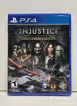 Injustice: Gods Among Us Ultimate Edition PS4, 2013 Playstation 4 NEW, SEALED