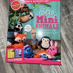 Klutz sew mini animals activity kit