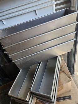 Commercial Aluminum Bread Loaf Pans – Lot