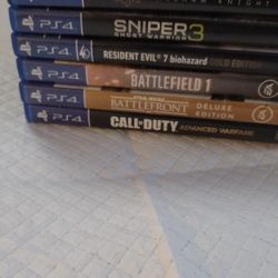 PS4 Games!!