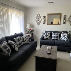 Blue Couches