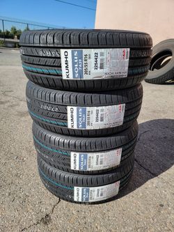 205 55 16 NEW TIRES COROLLA CIVIC SENTRA SCION KIA BMW VERZA