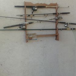 Lots Of Fishing Poles