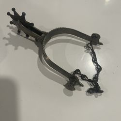 Vintage Child Toy Metal Spur Cowboy Collectible 
