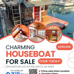 Charming Houseboat on Westlake Ave