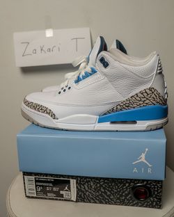 Air Jordan 3 UNC size 9.5 Condition 9/10 For Trade Bin $450