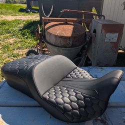 Touring Seat 2 Up Seat Driver Passenger Seat For Harley Touring Models