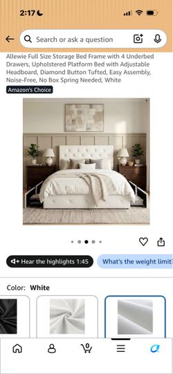 Brand new bed