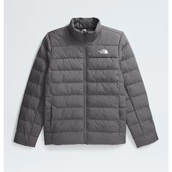 The North Face Men’s Aconcagua 3 Gray Puffer Jacket 