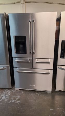 Refrigerator Kitchenaid 5 Door French Door in Stainless steel 40 days warranty Delevery