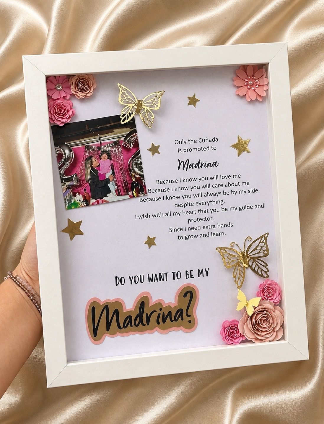 Grandparents proposal shadow box
