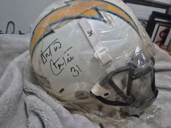 NFL Autographed San Diego Chargers Helmet