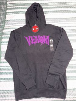 Size L Black Spiderman "Venom" hoodie