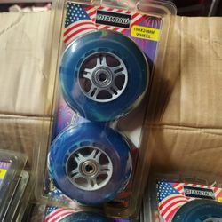 ABEC BEARING RAZOR SKATE WHEELS - 25 SETS - DIAMOND BRAND - MADE IN TAIWAN