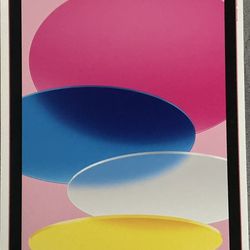 iPad 10th Generation 64GB Wi-Fi – Pink – Brand New (Sealed)