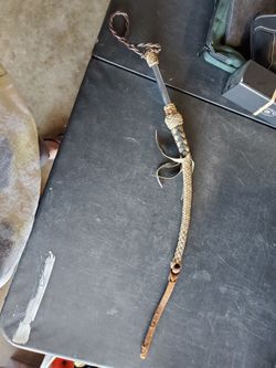 vintage cowboy whip obo