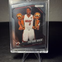 Dwayne Wade Panini Prizm Black