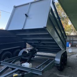 Smooth Finish Dump Trailer