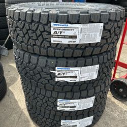 TOYO OPEN COUNTRY A/T lll LT285/75R17 price$315 each