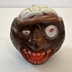 Vintage 1980s Madballs Bash Brain Madball Horror Balls  Crack Head Taiwan