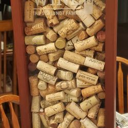 Wine Cork Storage/Display Case