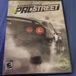 Need for Speed Pro Street PS2
