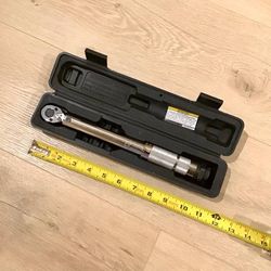 Torque Wrench , Click Type 1/4" Drive
