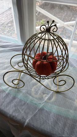 Decor Gold Cinderella like Carriage