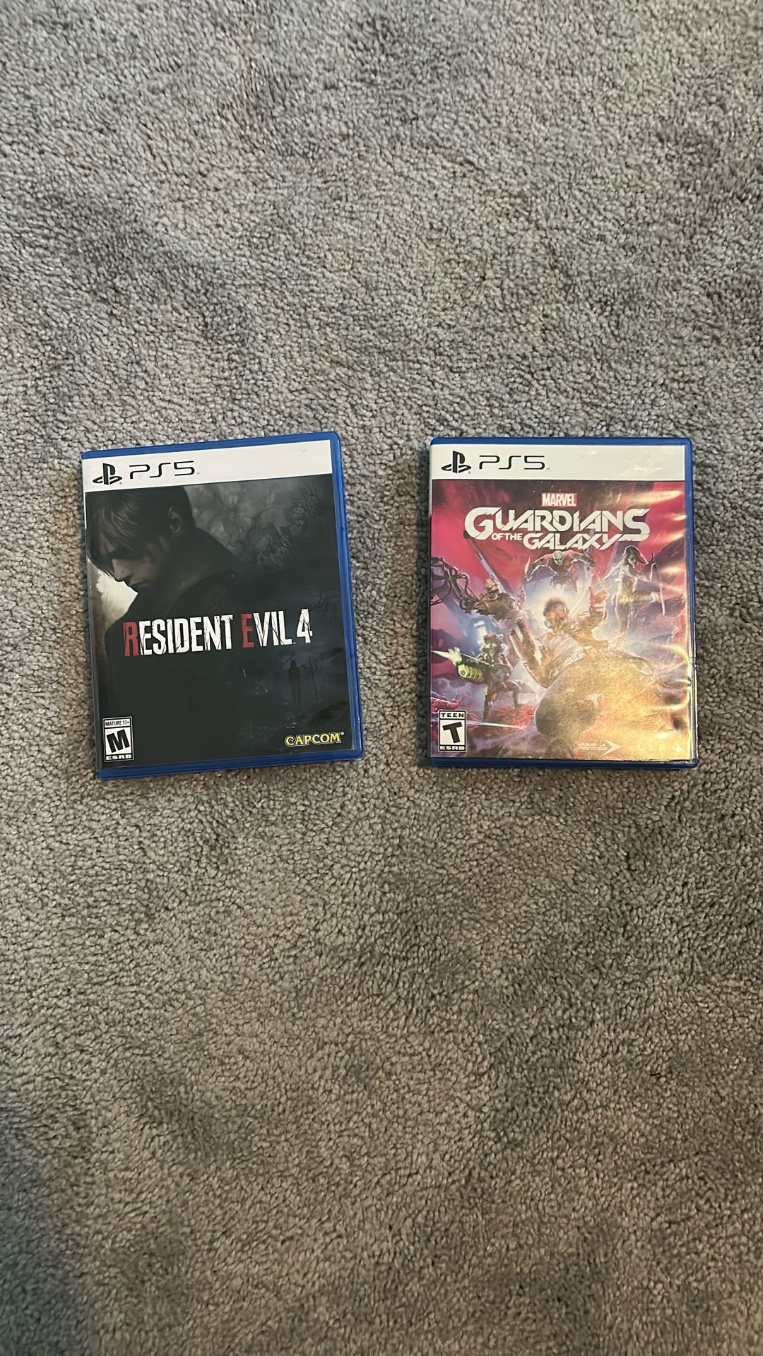Resident Evil 4 and Guardians of The Galaxy