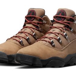 Nike Jordan Winterized 6 Rings Boots Rocky Tan/Black/Varsity Red - Men Size 8.5 - NEW