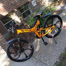 Folding Bike Bicycle for adults,  practically new & fully assembled