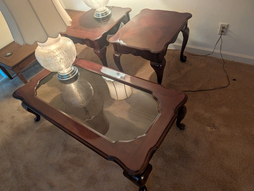 3pc Coffee And End Tables
